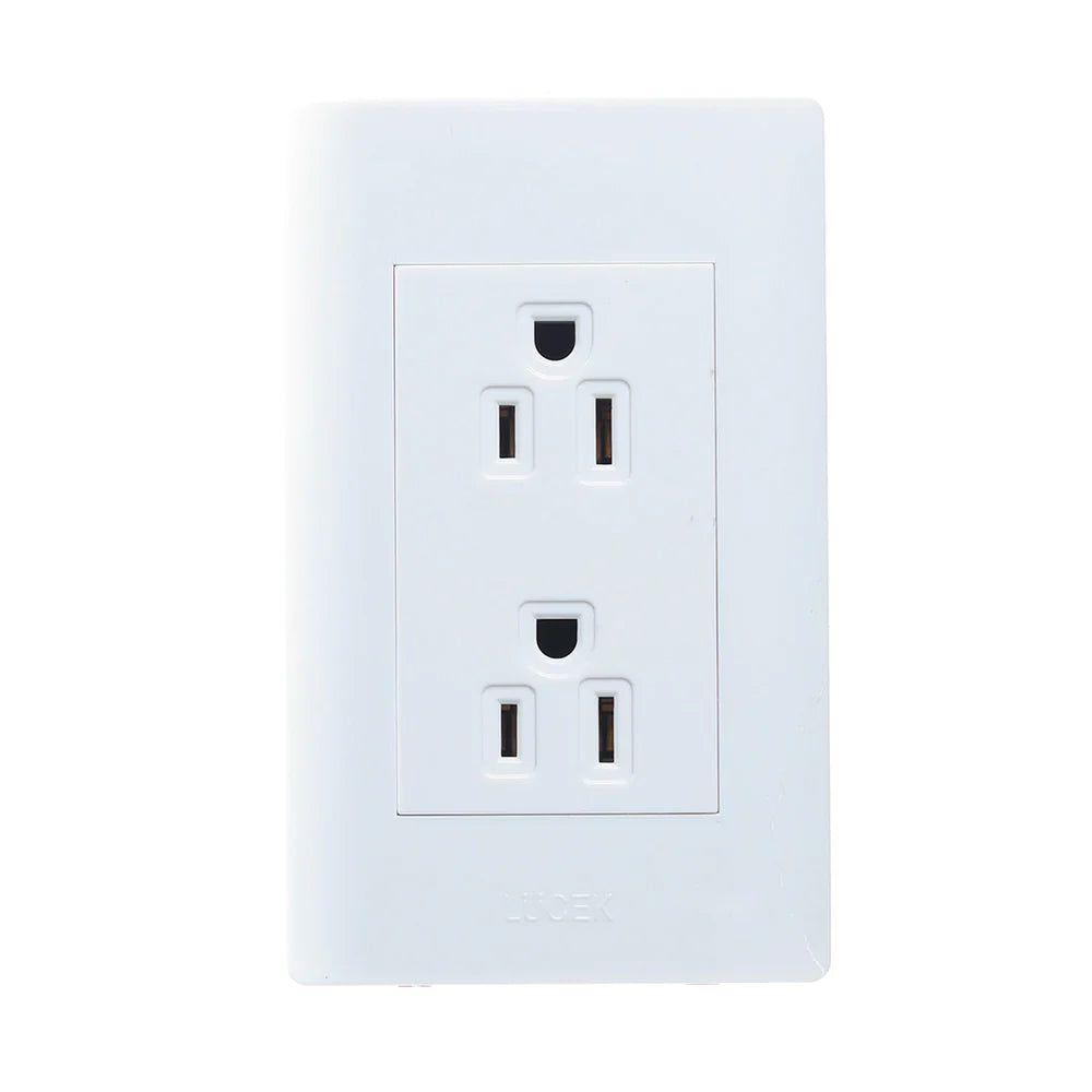 PLACA CON CONTACTO DUPLEX.