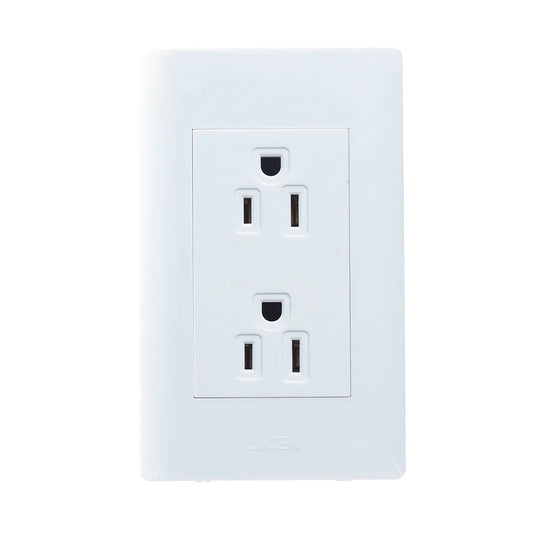 PLACA CON CONTACTO DUPLEX.