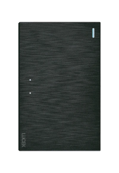 PLACA PLANA CON 1 INTERRUPTOR DE ESCALERA DE 3 MÓDULOS FLAT