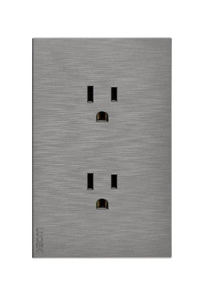 PLACA PLANA CON CONTACTO DUPLEX FLAT