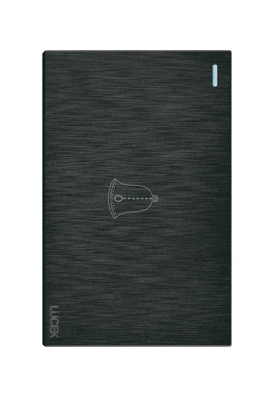 PLACA PLANA CON BOTON TIMBRE DE 3 MÓDULOS FLAT