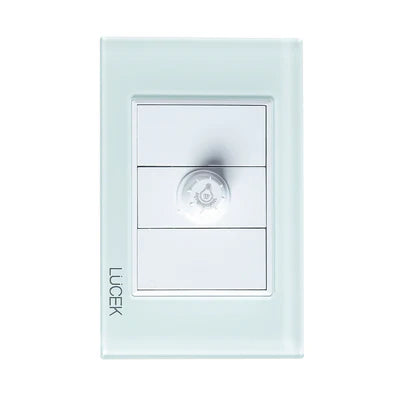 PLACA CON DIMMER CRISTAL