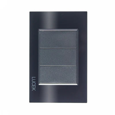 PLACA CIEGA CRISTAL.