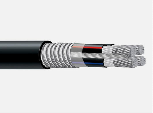 Cable Al XHHW-2 tipo MC-LS Cubierta PVC