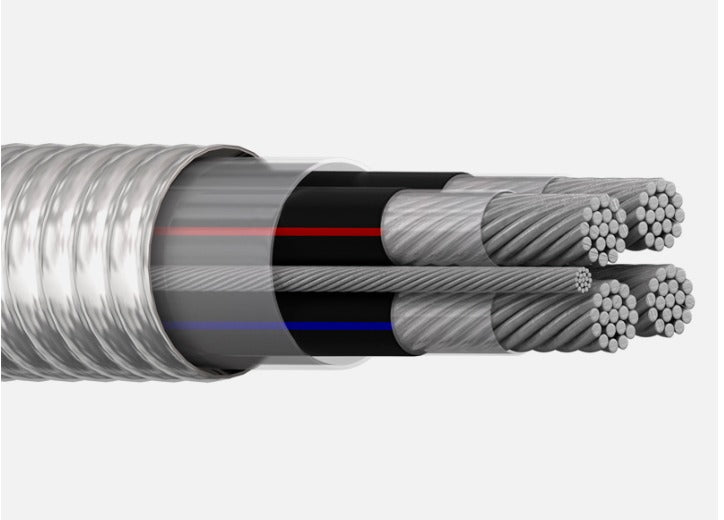 Cable de Aluminio AA-8000 Tipo MC-LS aislamiento XHHW-2 600V 90°C