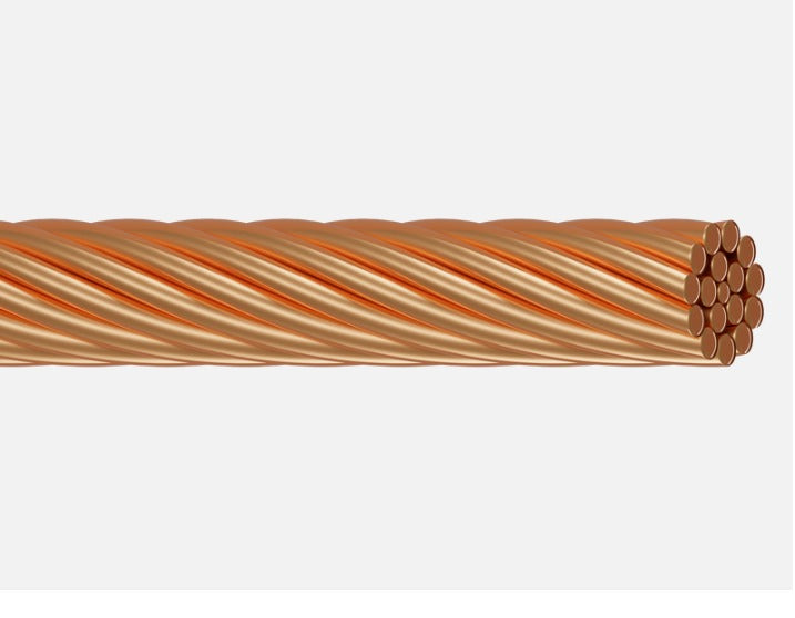 Cable de Cobre desnudo suave